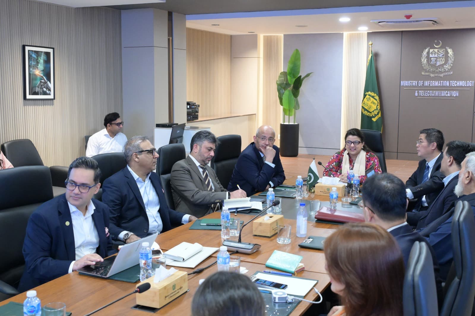 Ministry of IT & Telecommunication Visit — photograph 4 of 9